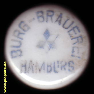 Bügelverschluss aus: Burg Brauerei, Hamburg Borgfelde, Deutschland