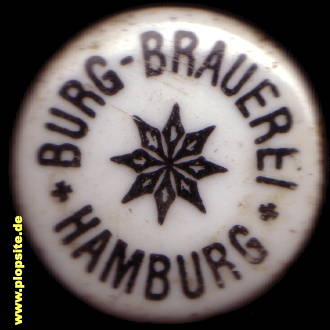 Bügelverschluss aus: Burg Brauerei  , Hamburg Borgfelde, Deutschland