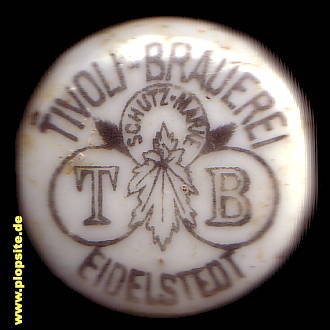 Bügelverschluss aus: Tivoli Brauerei, Hamburg Eidelstedt, Deutschland