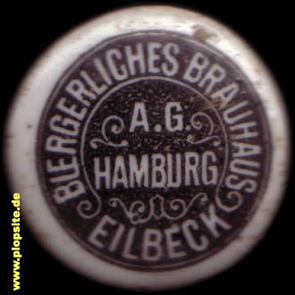 Bügelverschluss aus: Bürgerliches Brauhaus AG, Hamburg Eilbeck, Deutschland