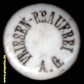 Obraz porcelany z: Friesen Brauerei AG, Hamburg, Niemcy