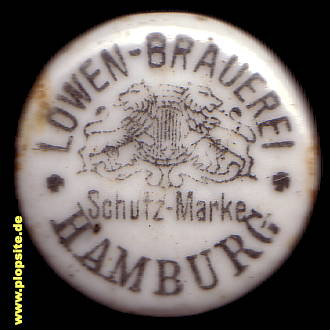 BŸügelverschluss aus: Löwen Brauerei, Hamburg Uhlenhorst, Deutschland