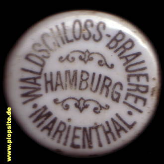 BŸügelverschluss aus: Waldschloß Brauerei, Hamburg Marienthal, Deutschland