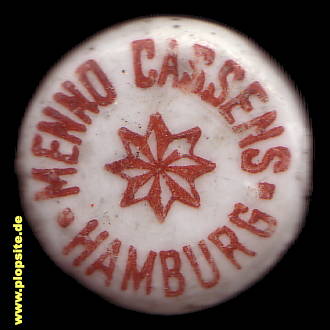 Obraz porcelany z: Menno Cassens, Biergroßhandel, Hamburg, Niemcy