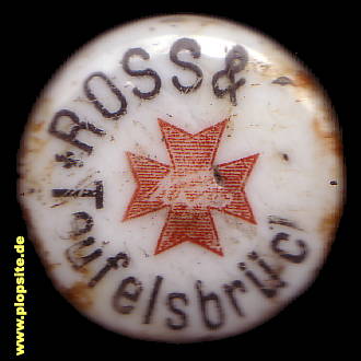 BŸügelverschluss aus: Brauerei Ross & Co., Hamburg Teufelsbrücke, Deutschland