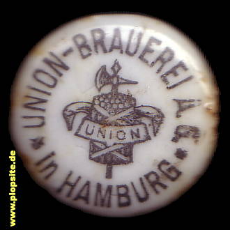 Bügelverschluss aus: Union Brauerei AG, Hamburg Eilbeck, Deutschland