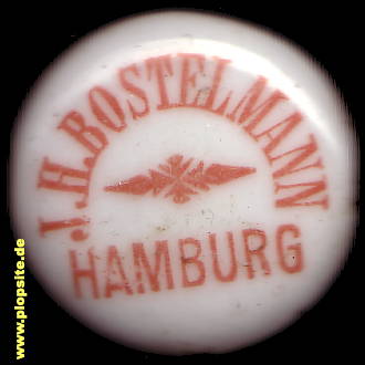 Bügelverschluss aus: Brauerei J.H. Bostelmann, Hamburg Wandsbeck, Deutschland