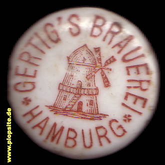 Bügelverschluss aus: Gertig's Brauerei, Hamburg Winterhude, Deutschland