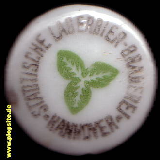 Bügelverschluss aus: Städtische Lagerbier Brauerei, Hannover, Deutschland
