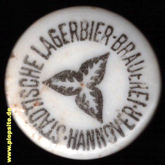 Bügelverschluss aus: Städtische Lagerbier Brauerei, Hannover, Deutschland