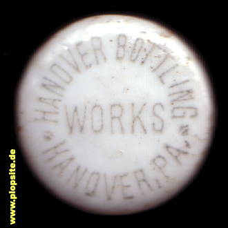 Bügelverschluss aus: Hanover, IN, Bottling Works,  US, unbekannt, USA