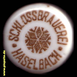 Bügelverschluss aus: Schloßbrauerei, Haselbach, Deutschland