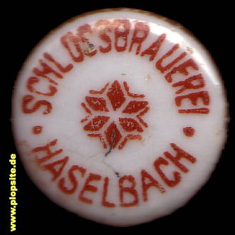 Bügelverschluss aus: Schloßbrauerei, Haselbach, Deutschland