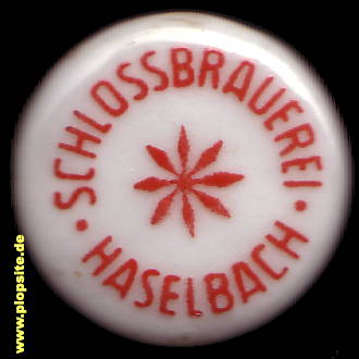 Bügelverschluss aus: Schloßbrauerei, Haselbach, Deutschland