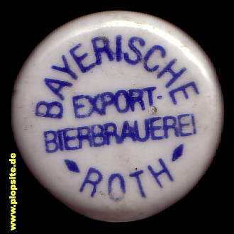 BŸügelverschluss aus: Bayerische Export Bierbrauerei Roth, Hausen / Röhn, Deutschland