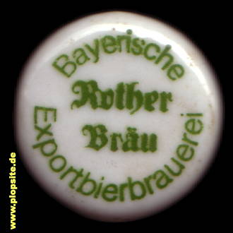 BŸügelverschluss aus: Bayerische Export Bierbrauerei Roth, Hausen / Röhn, Deutschland
