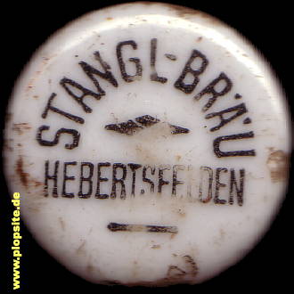 Bügelverschluss aus: Stangl Bräu, Hebertsfelden, Deutschland