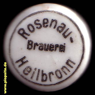 Bügelverschluss aus: Rosenau Brauerei, Heilbronn, Deutschland