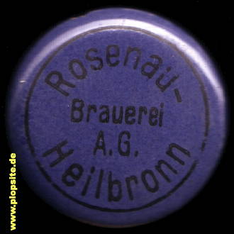 Bügelverschluss aus: Rosenau Brauerei AG , Heilbronn, Deutschland