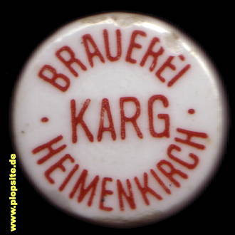 BŸügelverschluss aus: Brauerei Karg, Heimenkirch, Deutschland