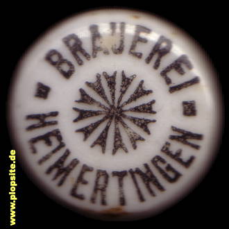 Bügelverschluss aus: Brauerei, Heimertingen, Deutschland