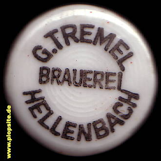 BŸügelverschluss aus: Brauerei Tremel, Hellenbach, Dinkelsbühl-Hellenbach, Deutschland