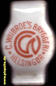 Bügelverschluss aus: C. Wiibrœ's Bryggeri A/S, Helsingør, Helsingör, Dänemark