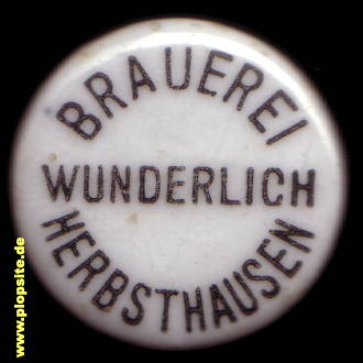 BŸügelverschluss aus: Brauerei Wunderlich  , Herbsthausen, Bad Mergentheim, Deutschland