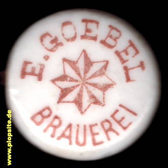 BŸügelverschluss aus: Brauerei E. Goebel, Herzfelde, Rüdersdorf-Herzfelde, Deutschland