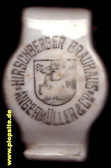 Bügelverschluss aus: Brauhaus Angermüller & Co., Hirschberg, Jelenia Góra, Polen
