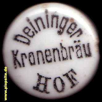 Bügelverschluss aus: Deininger Kronenbräu, Hof / Saale, Deutschland