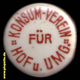 Bügelverschluss aus: Konsum Verein, Hof / Saale, Deutschland