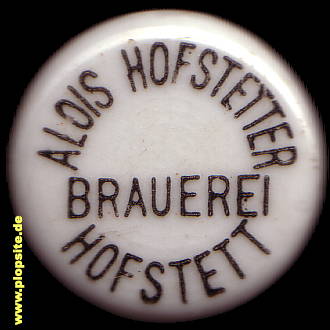 BŸügelverschluss aus: Brauerei Hofstett, Alois Hofstetter, Steinhöring - Hofstett, Deutschland