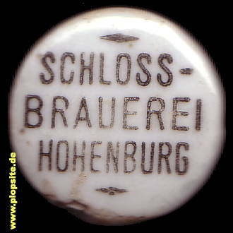 BŸügelverschluss aus: Schloß Brauerei, Hohenburg, Deutschland
