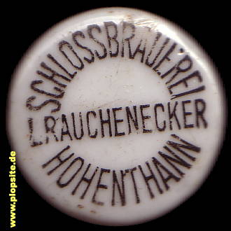 BŸügelverschluss aus: Schloßbrauerei Ludwig Rauchenecker, Hohenthann, Deutschland