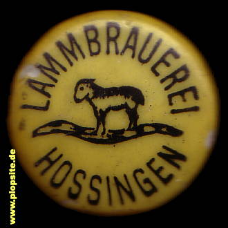 BŸügelverschluss aus: Lammbrauerei, Hossingen, Meßstetten, Deutschland