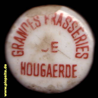 BŸügelverschluss aus: Grandes Brasseries de Hougaerde, Hougaerde, Hoegaarden, Belgien