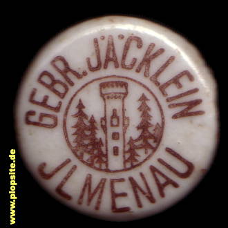 BÜgelverschluss aus: Brauerei Gebrüder Jäcklein, Ilmenau, Deutschland