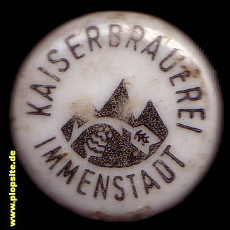 Bügelverschluss aus: Kaiserbrauerei, Immenstadt / Allgäu, Deutschland