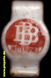 Obraz porcelany z: Böhmisches Brauhaus, J.H. Bernecker, Insterburg, Tschernjachowsk, Черняховск, Инстербург, Rosja