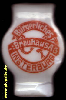 Bügelverschluss aus: Bürgerliches Brauhaus AG, Insterburg, Tschernjachowsk, Черняховск, Инстербург, Russland