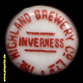 Bügelverschluss aus: The Highland Brewery Co. Ltd. Haugh Brewery, Inverness, Großbritannien