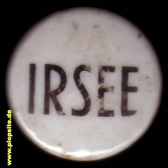 Picture of a ceramic Hutter stopper from: Klosterbrauerei, Irsee, Germany