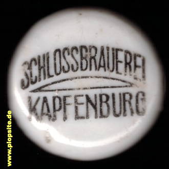 Bügelverschluss aus: Schloßbrauerei, Heinrich Rössler, Kapfenburg, Lauchheim, Deutschland