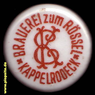 BŸügelverschluss aus: Brauerei zum Rössle, Kappelrodeck, Deutschland