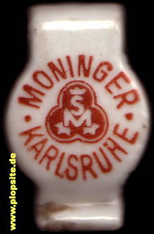 Bügelverschluss aus: Brauerei Moninger, Karlsruhe, Deutschland