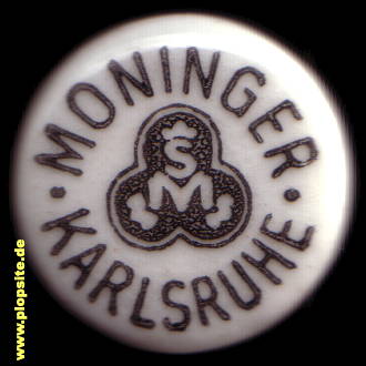 Bügelverschluss aus: Brauerei Moninger  , Karlsruhe, Deutschland