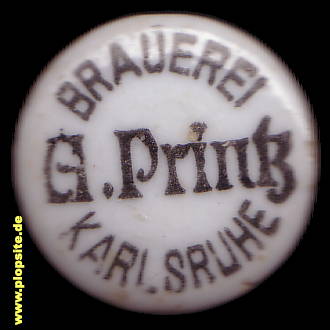 Bügelverschluss aus: Brauerei Printz, Karlsruhe, Deutschland