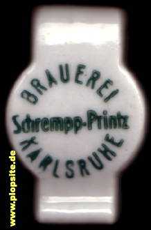 Bügelverschluss aus: Brauerei Schrempp Printz, Karlsruhe, Deutschland