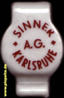 Bügelverschluss aus: Brauerei Sinner AG, Karlsruhe, Deutschland